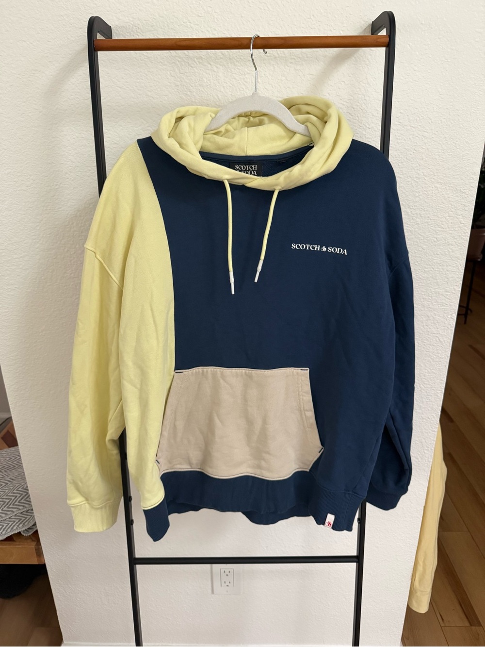 Scotch & Soda Color Block Hoodie